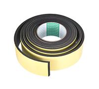 sourcing map Ruban d'étanchéité Joint Mousse Adhésive Bande Pour Fenêtre Porte Isolation 50mm Large 5mm Épais 3 M Long