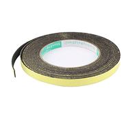 sourcing map Ruban d'étanchéité Joint Mousse Adhésive Bande Simple Face Isolation Pour Fenêtre Porte 10mm Large 1.5mm Épais 5 Mètre Long