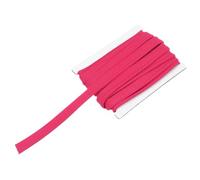 sourcing map Ruban passepoil de 6 m 1,27 cm pour couture, loisirs créatifs, bordure en tissu Fuchsia