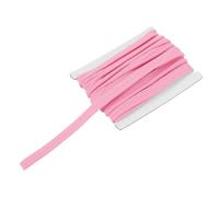 sourcing map Ruban passepoil de 6 m 1,27 cm pour couture, loisirs créatifs, bordure en tissu rose