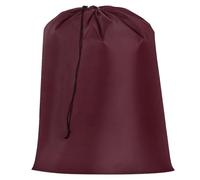 sourcing map Sac à linge avec cordon de serrage - 71,1 x 101,6 cm - Extra large - Très résistant - Pour dortoir, camping, voyage, voyage, voyage - Bordeaux