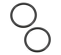 sourcing map Sac à Main Poignées, 122mm Diamètre 2Pcs Plastique Rond Sac à Main Poignée Remplacement Accessoires pour Sac à Main Fabrication Bricolage Fait Main Plage Sac Paille Sac, Noir