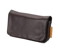 sourcing map Sac de rangement pour appareil photo numérique, 16,3 x 10,2 x 5,1 cm, matériau PU, multi-usages, petits sacs portables pour Nikon W300S Fuji X-70/XF10 femmes hommes voyage cosmétique sac