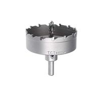 sourcing map Scie Cloche Carbure Trépan Scie à Trou 80mm Diamètre de Coupe pour 0.5mm-3mm Acier Inox 5mm Métal Feuille