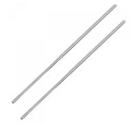 sourcing map Serrage Alésoir 1mm C3/K10 Tungstène Carbure H7 Précision Tour Machine Alésoir 3 Droit Cannelures Fraise 2pcs