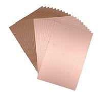 sourcing map Seul Côté Cuivre Stratifié Plaqué PCB Circuit Imprimé FR4 180x120mm 7.09x4.72 pouce, 1.5mm Épaisseur Bricolage Prototypage PCB Carte Nom Carte 20Pcs