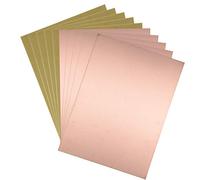 sourcing map Seul Côté Cuivre Stratifié Plaqué PCB Circuit Imprimé FR4 200x150mm 7.87x5.91 pouce, 1.6mm Épaisseur Bricolage Prototypage PCB Carte Nom Carte 10Pcs