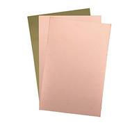 sourcing map Seul Côté Cuivre Stratifié Plaqué PCB Circuit Imprimé FR4 300x200mm 11.81x7.87 pouce, 1.5mm Épaisseur Bricolage Prototypage PCB Carte Nom Carte 3Pcs