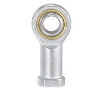 sourcing map SI25TK PHSA25 Embout Rotule 25mm Alésage Sphérique Palier Roulement Embout Tige Autolubrifié Joint Roulement M24x2 Droite Main Femelle Fil Connecteur