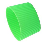 sourcing map Silicone Anti-Slip Glass Bottle Mug Cone Cup Sleeve Couvercle de protection Vert