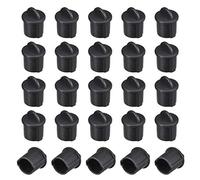 sourcing map Silicone BNC Anti Poussière Bouchon Capuchon Couvercle pour Femelle Porte Noir 20pcs