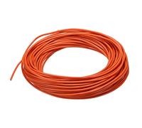 sourcing map Silicone Câble 18AWG 18 Jauge Flexible étamé Cuivre Standard Haute Température Accrochage Câble Orange 30m/98.4ft pour Voiture Modèle Manipulateur Électrique Appareils, Bricolage