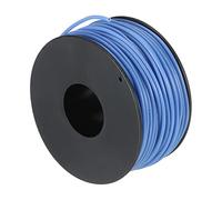 sourcing map Silicone Câble 22AWG Bleu Bobine 30m Électrique étamé Cuivre Standard Haute Température Accrochage Câble pour Voiture Modèle Manipulateur Électrique Appareils, Bricolage