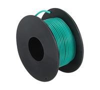 sourcing map Silicone Câble 24AWG Vert Bobine 15m Électrique étamé Cuivre Standard Haute Température Accrochage Câble pour Voiture Modèle Manipulateur Électrique Appareils, Bricolage