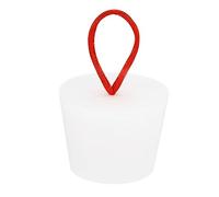 sourcing map Silicone Caoutchouc Conique Bouchon 31 à 40mm Solide Baignoire Bonde Bouchon avec Poignée pour Test Tubes, Eau Tuyau, Drainage Trou, Blanc