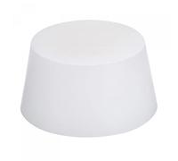 sourcing map Silicone Caoutchouc Conique Bouchon 64mm à 77mm Solide Blanc pour Revêtement par Poudre Peinture Anodisation Placage Sablage Laboratoire Usage