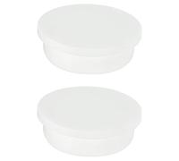 sourcing map Silicone Caoutchouc Trou Bouchon Blanc Doux Flexible Obturateur pour 44-45mm Trou 2 Pièces