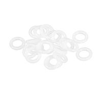 sourcing map Silicone Joint Torique 13mm OD, 7mm ID, 3mm Largeur, VMQ Joints Bagues Étanchéité Blanc Paquet de 20