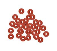 sourcing map Silicone Joint Torique 4mm OD 1mm ID 1.5mm Largeur VMQ Anneaux étanchéité Joint Rouge Paquet de 30