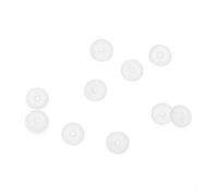 sourcing map Silicone Joints Toriques 3mm OD 0.1mm ID 1mm Largeur VMQ Joint Étanchéité pour Compresseur Valves Tuyau Réparation Blanc Paquet de 10