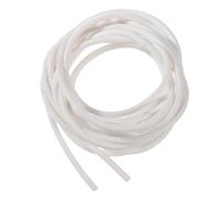 sourcing map Silicone Mousse Joint Bande, 4mm Dia 2.5 Mètres Longue Éponge Caoutchouc Météo Ronde Caoutchouc Cordon Solide pour DIY Joint, Entrepôt, coussins, Mousse Tube, Artisanat