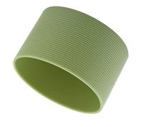 sourcing map Silicone Outdoor Round Nonskid Water Bottle Mug Cup Sleeve Cover 6.5cm Dia Army Green