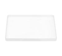 sourcing map Silicone Plateau Moule 7.3"x5.3" Rectangle Résine Sous-Verre Résine Moule Epoxy Résine Coulée pour Maison Décoration Cadeau Ordinateur