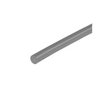 sourcing map Silicone Tube 2mm ID x 4mm OD 10ft Flexible Silicone Caoutchouc Tube Air Tuyau Eau Tuyau pour Pompe Transfer Gris