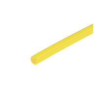 sourcing map Silicone Tube 2mm ID x 4mm OD 10ft Flexible Silicone Caoutchouc Tube Air Tuyau Eau Tuyau pour Pompe Transfer Jaune