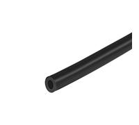 sourcing map Silicone Tube 4mm ID x 8mm OD 1m Caoutchouc Tube Air Tuyau Eau Tuyau pour Pompe Transfer Noir