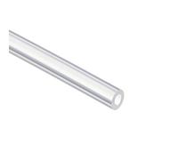 sourcing map Silicone Tuyau 2.4mm ID X 5.6mm OD 1m Flexible Silicone Caoutchouc Tube Air Tuyau Eau Tube pour Pompe Transfert Transparent