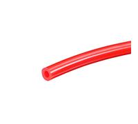 sourcing map Silicone Tuyau 4mm ID X 8mm OD 1m Silicone Caoutchouc Tube Air Tuyau Eau Tube pour Pompe Transfert Rouge