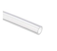 sourcing map Silicone Tuyau 7.9mm ID x 11.1mm OD 1m Flexible Silicone Caoutchouc Tube Air Tuyau Eau Tube pour Pompe Transfert Transparent