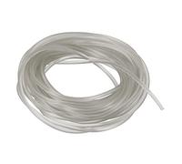 sourcing map Solide Caoutchouc Corde Tubes 16ft 2mm Diamètre Gris Caoutchouc Tube pour Bricolage Artisanat Perlage Colliers Bracelet