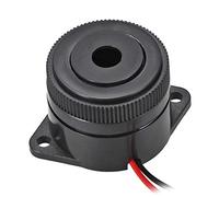 sourcing map Sondeur d'alarme de buzzer électronique actif DC 12V Haut-parleur continu de bip 90dB