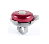 sourcing map- Sonnette de Vélo Circulaire en Plastique, Gris Rouge Foncé