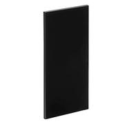 sourcing map Soudure Lentille Abat-Jour 13 Verre 2" x 4.25" Remplacement Soudure Lentille Durci Verre Noir Assombrissement Filtre Plaques pour Soudage Casque, Noir