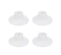 sourcing map Soufflet Ventouse 30mm Diamètre x M5 Joint Silicone Vide Pneumatique Ventouse 4pcs