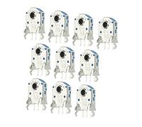 sourcing map Souris Roue Encodeur 9mm 300W Temps Précis Décodeur 10Pcs