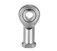 sourcing map SSI12T/K Embout Rotule 12mm Alésage Palier Roulement M12x1.75 | Inox Acier, Extrémité Tige, Femelle Fil Droite