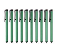 sourcing map Stylet Stylos Universel Capacitif Stylet Crayon Sensibilité | pour Écrans Tactiles, pour Téléphone Tablette Tout Capacitif Écran Tactile Dispositif, 10pcs, Vert