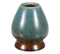 sourcing map Support Chasen en céramique de 70 mm pour fouet à matcha traditionnel, accessoires pour dégustation de thé, cyan foncé