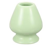 sourcing map Support Chasen en céramique de 70 mm pour fouet à matcha traditionnel, accessoires pour dégustation de thé, cyan