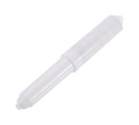 sourcing map Support de papier toilette en plastique, 11,4 cm à 16,5 cm, PP à ressort, tige d'insertion de rouleau de papier toilette pour salle de bain, blanc
