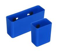 sourcing map Support de rangement pour sac de plage, horizontal + vertical, organiseur de sac fourre-tout de plage, accessoires pour porte-clés, lunettes de soleil, portefeuille, téléphone, bleu