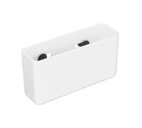 sourcing map Support de rangement pour sac de plage, insert horizontal en plastique, accessoire pour porte-clés, lunettes de soleil, portefeuille, téléphone, blanc, Rectangulaire