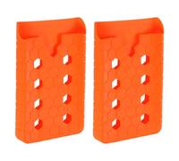 sourcing map Support de rangement pour sac de plage, insert vertical en silicone, accessoire de sac fourre-tout de plage, Orange, Rectangulaire