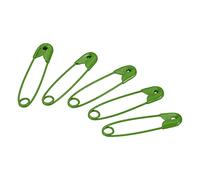 sourcing map Sûreté Épingles 0.98 Pouce Métal Petit Couture Épingles pour Draps Jupes Artisanats Broche Fabrication Vert 200Pcs