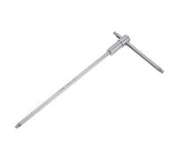 sourcing map T25 Coulissante Poignée en T Torx Étoile R-V Acier