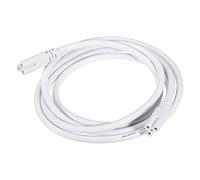 sourcing map T5 T8 LED Tube Connecteur Rond Câble 150CM Femelle à Femelle Double Terminal Rallonge Cordon pour LED Lumière intégrée Tube, Paquet de 1